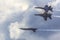 U.S. Navy Blue Angels Flight Demonstration Team in Inverted Flight