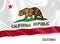 U.S. state California flag.