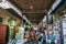 UAE, DUBAI - February 2020: Gold and Spice Souk in Dubai, famous tourist place