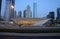 UAE, DUBAI - JULY 13, 2018: dubai dubai business bay metro station