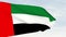 UAE flag, UAE animation flag, United Arab Emirates video flag