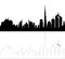 UAE Skyline Silhouette