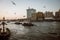 UBAI, UAE - JANUARY 31: Boat ferries cross the Creek