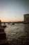 UBAI, UAE - JANUARY 31: Boat ferries cross the Creek