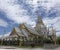 Ubosot of Wat Sothon Wararam Worawihan in Chachoengsao, Thailand