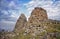 Uchisar castle in Cappadocia, Central Anatolia