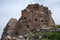 Uchisar cave city of Cappadocia