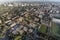 UCLA Campus Aerial with Century City and Westwood in Background