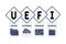 UEFI - Unified Extensible Firmware Interface acronym. business concept background.