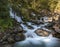 Uelhs deth Joeu Waterfall in the Catalan Pyrenees
