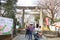 The Ueno Toshugu Shrine in Ueno Park, Tokyo, Japan