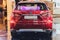 Ufa, Russia August 17, 2019: Lexus RX 300,Macro view of modern car xenon lamp headlight, bumper, wheel. Exterior of a