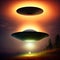 UFO alien abduction AI generative