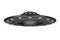 UFO Concept. Alien Spaceship or Flying Saucer . 3d Rendering