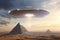 UFO Encounter in Egypt: Concept for Mysterious Egyptian Pyramids, Daytime Alien Intrusions