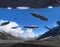 UFO fleet formation in the mountains