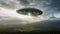 UFO Flying Saucer Spaceship Alien Spacecraft Science Fiction Desert Universe Space