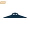 Ufo icon . astronomy illustration logo. spaceship symbol