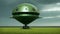 UFO that landed in big open field