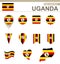 Uganda Flag Collection