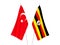 Uganda and Turkey flags