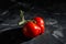 Ugly fruit or vegetable. Severely malformed mutant tomato. Food shops mostly prefer the best quality fruit and vegetables. Ugly