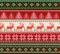 Ugly sweater Merry Christmas Happy New Year seamless pattern frame