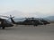 UH-60 Blackhawks on flight line. Northern Afghanistan
