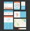 Ui kit for website and mobile app designs