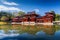 Uji, Kyoto, Japan - famous Byodo-in Buddhist temple.