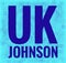 UK Boris Johnson Text News Header Background Illustration