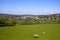 UK, Cotswolds, Gloucestershire, Painswick countryside view
