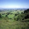 UK, Cotswolds, Nympsfield, Frocester Hill, Coaley Peak viewpoint, View over Severn Vale
