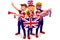 UK Flag English People United Kingdom Day