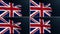 uk flag united kingdom union jack london set of 4