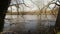 UK Flooded River in Yorkshire.