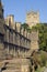 UK, Gloucestershire, Cotswolds, Chipping Campden, Almshouses and Church