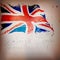 UK,Great Britain flag grunge