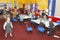 UK infant school classroom