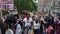 UK, London, 3/6/2020 - A large crowd of female Black Lives Matter protesters marching down Park Lane in London