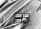 UK patch flag on soldiers arm. UK military uniform. United Kingdom troops
