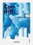 UK United Kingdom Cardiff skyline city gradient vector poster