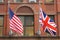 UK and USA Flags