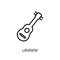 Ukelele icon from Music collection.