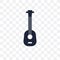 Ukelele transparent icon. Ukelele symbol design from Music collection.