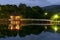 Ukimido Pavilion and the reflections in the lake, Nara, Japan