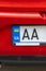 Ukraine Car Plates