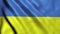 Ukraine Flag Looping Video - 4K