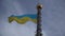Ukraine flag waving. Flag of Ukraine background