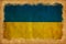 Ukraine grunge flag